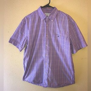 Lacoste Short Sleeve Button Down Shirt